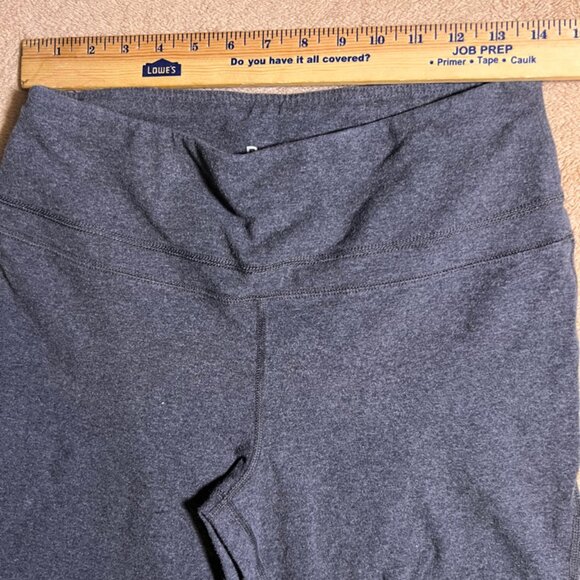 Reebok Womens Large Grey Capri Leggings White‎ Net Calves Athletic Running (N) - Picture 6 of 8